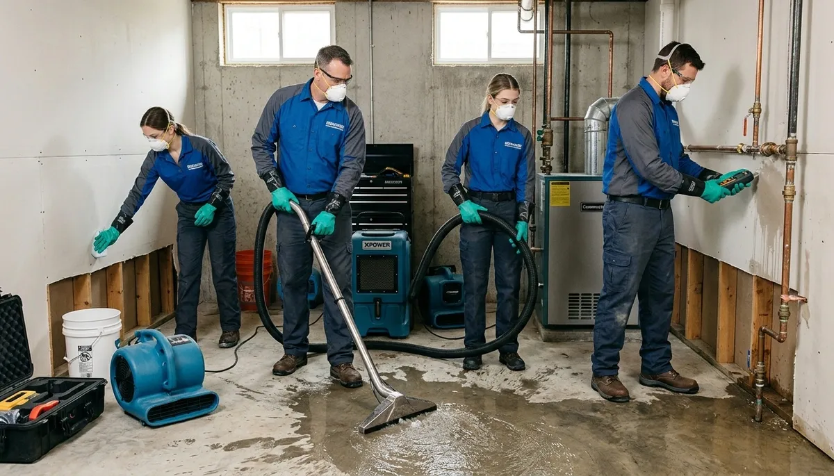 Burst Pipe Cleanup Image 1