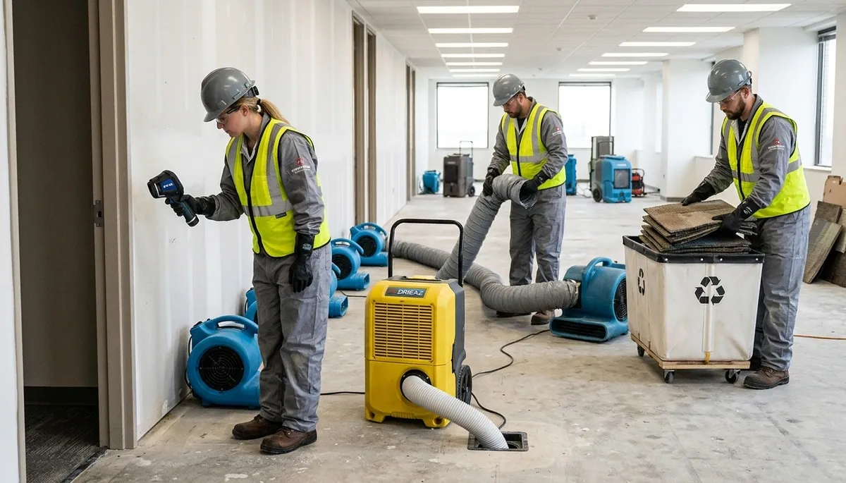 Commercial Water Damage Restoration Image 1